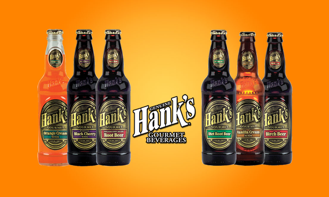 Hanks Rootbeer gourmet beverages and flavors